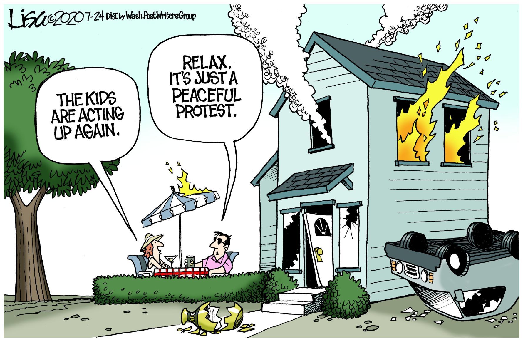 Lisa Benson cartoon